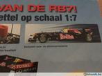 Red bull rb7. Schaal 1:7 onderdelen gezocht, Utilisé