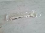 Flesopener silverplated zinc,  made in italy, Huis en Inrichting, Keuken | Servies, Ophalen of Verzenden, Nieuw, Overige materialen