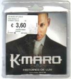 CD-Single K'maro: Histoires de luv (NIEUW), CD & DVD, 1 single, Hip-hop et Rap, Neuf, dans son emballage, Enlèvement ou Envoi