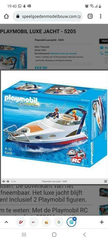 Playmobil 5205 luxe jacht