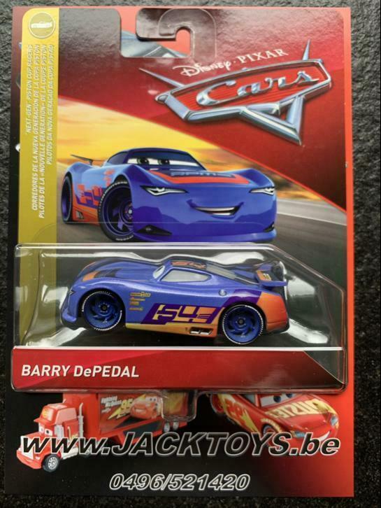 Cars Disney Barry DePedal, Kinderen en Baby's, Speelgoed |Speelgoedvoertuigen, Nieuw, Ophalen of Verzenden