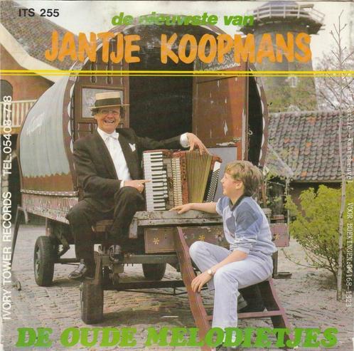 45T: Jantje Koopmans: De oude melodietjes, Cd's en Dvd's, Vinyl | Nederlandstalig, Gebruikt, Overige formaten, Ophalen of Verzenden