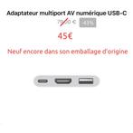 Apple adaptateur multiport neuf dans son emballage d’origine, Informatique & Logiciels, Neuf