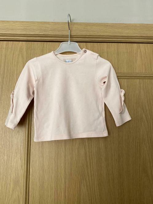 Zalmkleurige longsleeve - 2 jaar- Jean de la Lune, Kinderen en Baby's, Kinderkleding | Maat 92, Zo goed als nieuw, Meisje, Shirt of Longsleeve