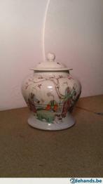 potiche chinees met porseleinen deksel, Antiek en Kunst