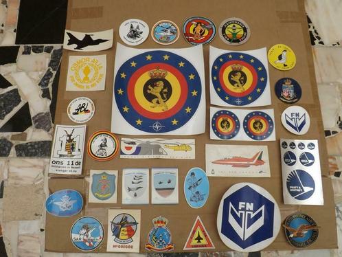 Militaire zelfklevers/stickers, Verzamelen, Stickers, Zo goed als nieuw, Overige typen, Ophalen of Verzenden