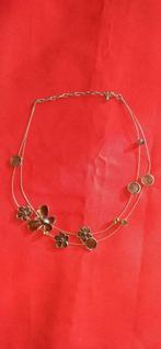 Collier ras de cou fil metalique decoration émaillé, Enlèvement ou Envoi, Utilisé, Autres matériaux, Réglable