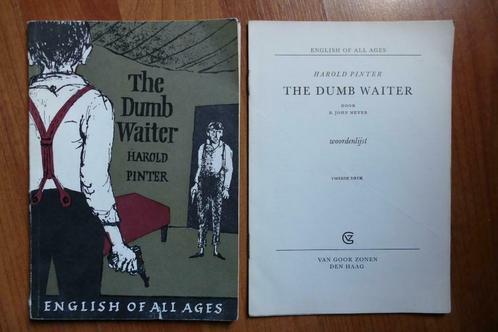 Harold Pinter - The Dumb Waiter (1960?) (A) + Woordenlijst!, Livres, Art & Culture | Danse & Théâtre, Comme neuf, Théâtre, Envoi
