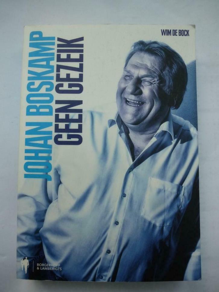 Johan Boskamp. Geen gezeik. Wim De Bock, 2013, Boeken, Sportboeken, Zo goed als nieuw, Balsport, Ophalen of Verzenden