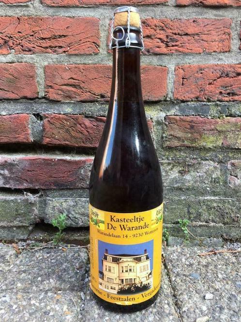 Uitzet tripel volle bierfles 75cl, Paeleman Warande Wetteren, Verzamelen, Biermerken, Nieuw, Flesje(s), Verzenden