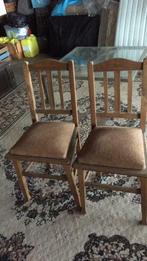 Set van 2 antieke stoelen, Ophalen of Verzenden