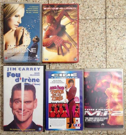 Films VHS Originaux détails voir photos prix : 1€/pièce, CD & DVD, VHS | Film, Comédie, Tous les âges, Enlèvement ou Envoi