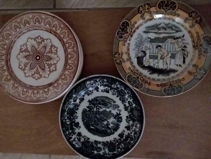 Oude borden, Huis en Inrichting, Keuken | Servies, Bord(en), Ophalen