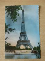 oude postkaart met gekartelde randjes parijs eifeltoren, Frankrijk, Ophalen of Verzenden