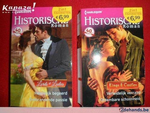 Harlequin Historische roman (2 in 1) / 2 titels, Livres, Romans, Utilisé, Enlèvement ou Envoi