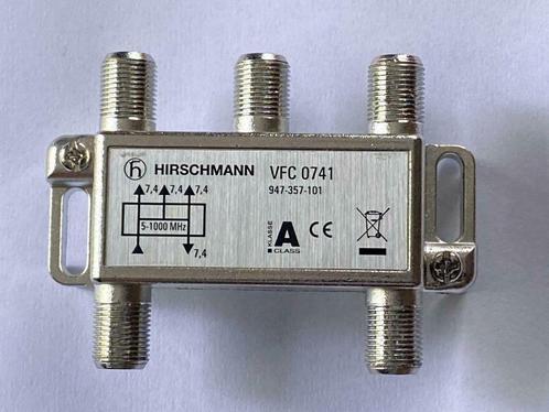 TV Verdeelelement, Antennesplitter  Hirschmann  VFC 0741, Audio, Tv en Foto, Vintage Televisies, Zo goed als nieuw, Overige merken