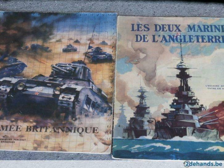 Les deux marines de l'Angleterre -l'Armée Britannique-1945, Collections, Objets militaires | Général, Enlèvement ou Envoi