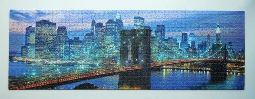 Puzzle Pont de Brooklyn - 1000 pièces, Hobby & Loisirs créatifs, Sport cérébral & Puzzles, Comme neuf, Puzzle, 500 à 1500 pièces