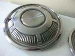 4 originele chrome wieldeksels, Verzenden, Gebruikt, Personenwagen, Velg(en)