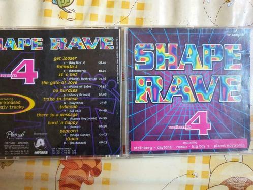 shape rave - volume 4, CD & DVD, CD | Dance & House, Utilisé, Techno ou Trance, Enlèvement ou Envoi