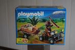 4834 - Playmobil - quad met aanhangwagen, Ophalen of Verzenden, Zo goed als nieuw, Complete set