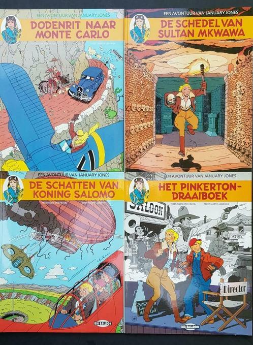 Strips January Jones  Heuvel-Lodewijk (Big Balloon), Livres, BD, Comme neuf, Enlèvement