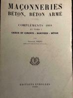 Gewapend beton beton metselwerk. Supplement 1949 Au T.1 - Li, Boeken, Gelezen, Debès, Ophalen of Verzenden, Overige onderwerpen