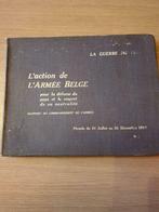 1914-1918 BELGISCH LEGER L’action de l’armée belge, Utilisé, Enlèvement ou Envoi