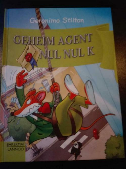 Geronimo Stilton - Geheim agent nul nul k, Boeken, Kinderboeken | Jeugd | onder 10 jaar, Zo goed als nieuw, Fictie algemeen, Ophalen of Verzenden