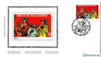 first day cover- stripfiguur sammy op zijde, Postzegels en Munten, Postzegels | Europa | België, Ophalen of Verzenden