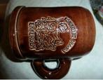 #M bier glas / stenen pul KONINKLIJKE DEKENIJ EKKERGEM, Ophalen of Verzenden, Nieuw, Bierglas