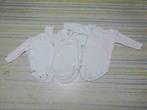 Body's Wit Mt 50, 56, 62, 67 Lange mouw 3 st/1 euro, Kinderen en Baby's, Babykleding | Maat 50, Ophalen of Verzenden, Gebruikt