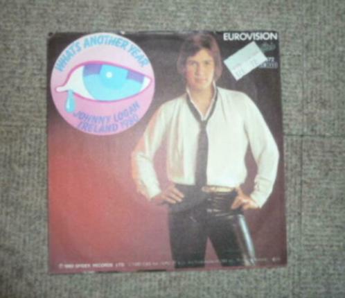 vinyl single Johnny Logan : What's another year / One ...., CD & DVD, Vinyles Singles, Single, Autres genres, Enlèvement ou Envoi