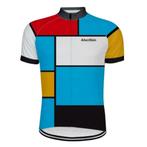 fietskledij koersvestje koerspak RETRO Mondriaan Alienskin, Hommes, Autres tailles, Vêtements d'extérieur, Neuf