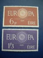 Irlande, Yvert 146/7, Europa 1960, MNH., Autres thèmes, Enlèvement ou Envoi, Non oblitéré