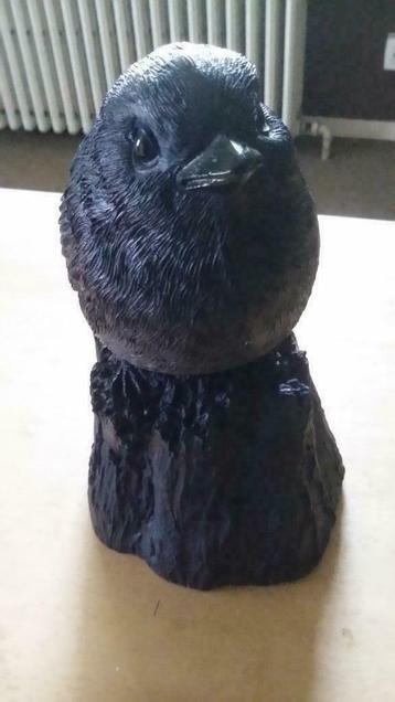 Decoratie zwarte vogel, Huis en Inrichting, Ophalen of Verzenden, Nieuw