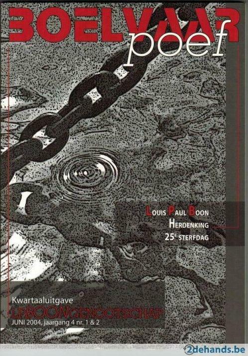 Boelvaar poef juni 2004 jg 4 nr 1 & 2, Livres, Journaux & Revues, Neuf, Enlèvement ou Envoi