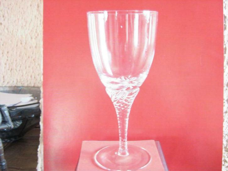 6 oude GLAZEN, Antiek en Kunst, Antiek | Glaswerk en Kristal, Ophalen of Verzenden