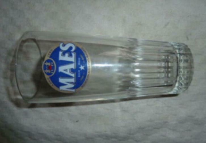 #I bier glas MAES Brouwerijen Alken - Maes Brasseries, Verzamelen, Glas en Drinkglazen, Nieuw, Bierglas, Ophalen of Verzenden