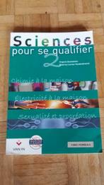 Sciences pour se qualifier 2, Livres, Autres matières, Utilisé