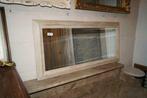 oude smalle spiegel met geslepen glas 93 x 44, Huis en Inrichting, Woonaccessoires | Spiegels, Ophalen, Gebruikt