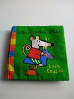 Livre pour bébé en tissu "Lekker spelen, Muis!", Enlèvement ou Envoi, Comme neuf, Autres types