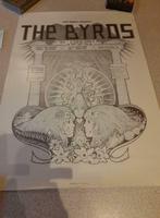 Affiche poster The Byrds 1971, Verzamelen, Posters, Ophalen of Verzenden, A1 t/m A3, Zo goed als nieuw, Rechthoekig Staand