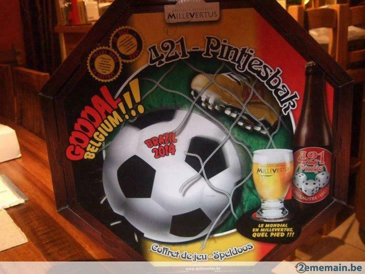 Bière Millevertus de jeu 421- Pintjesbak - Brazil 2014, Collections, Marques & Objets publicitaires, Neuf