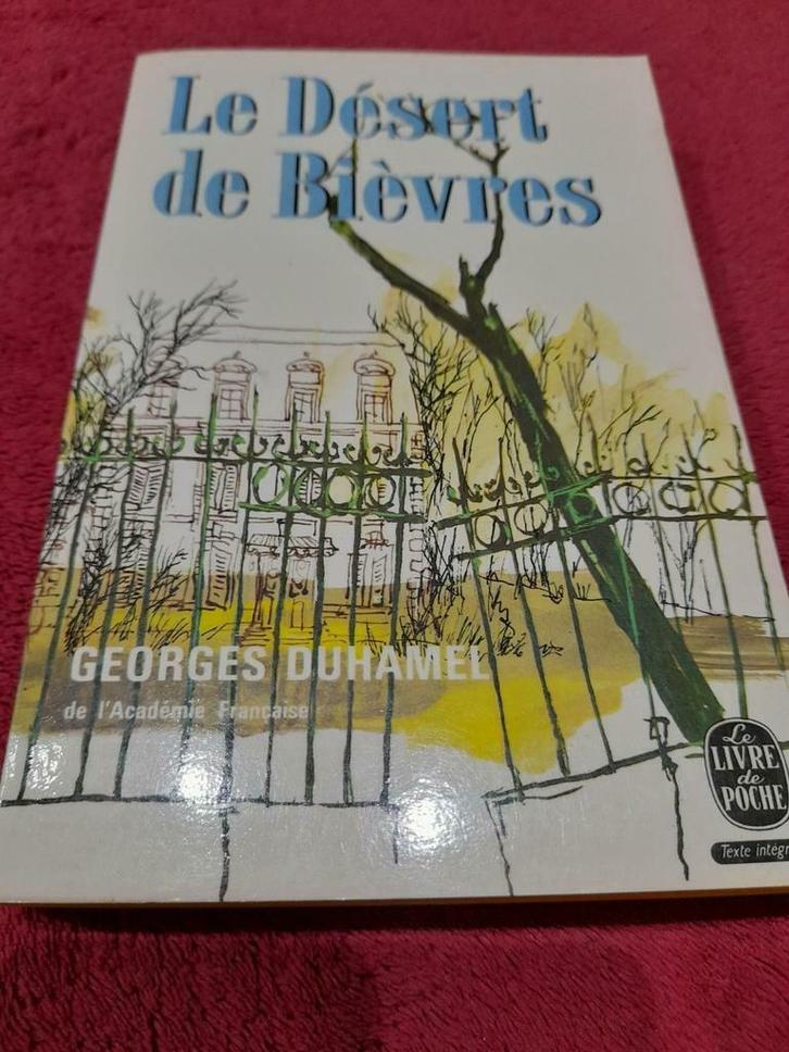 Le désert de  Bièvres de Georges Duhamel, Boeken, Romans, Zo goed als nieuw, Ophalen of Verzenden