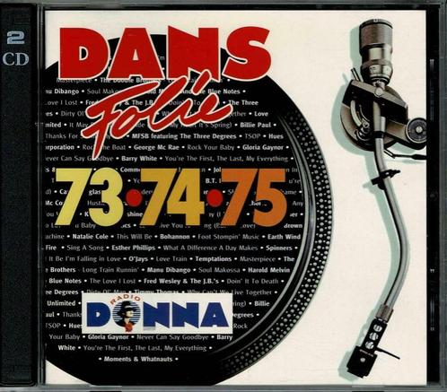 2CD Donna's Dansfolie 73-74-75, Cd's en Dvd's, Cd's | Dance en House, Zo goed als nieuw, Ophalen of Verzenden