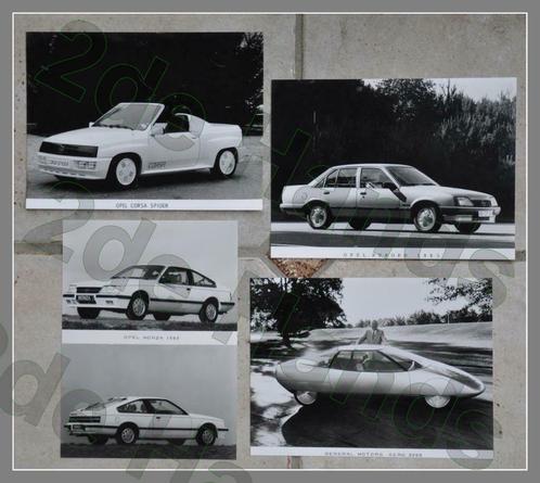 Persfoto's OPEL MONZA, REKORD, CORSA, AERO 2000, Collections, Photos & Gravures, Photo, Envoi