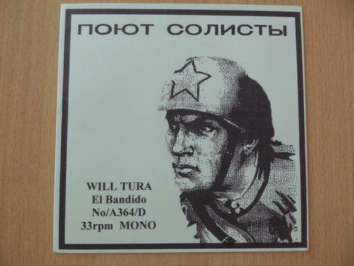 WILL TURA : EL BANDIDO(FLEXI SINGLE), CD & DVD, Vinyles | Néerlandophone, Comme neuf, Pop, Autres formats, Enlèvement ou Envoi