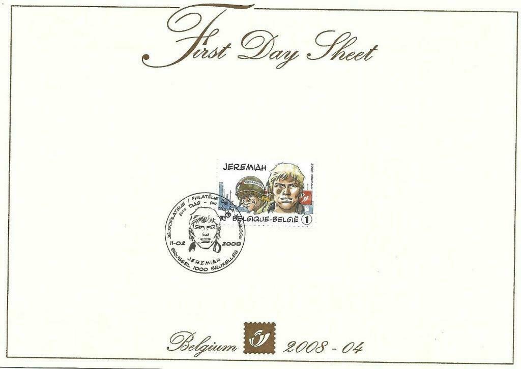 Année 2008 : FDS 2008-04 - 3752 - Jeremiah, Enlèvement ou Envoi