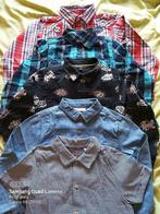 Lot des 5 chemise- 134., Jongen, JBC ,H&M, Zo goed als nieuw, Shirt of Longsleeve